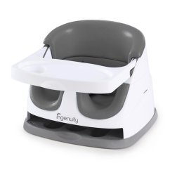 INGENUITY Podsedák na jídelní židli 2v1 Baby Base 6m+, do 22kg - Slate INGENUITY Podsedák na jedálenskej stoličke 2v1 Baby Base 6m+, do 22kg - Slate