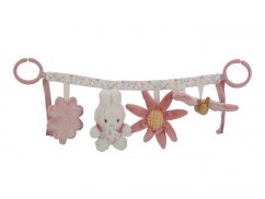 LITTLE DUTCH Řetěz na kočárek králíček Miffy - Lucky Blossom