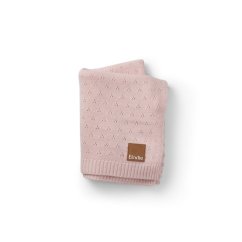 ELODIE DETAILS Pletená deka - Misty Pink