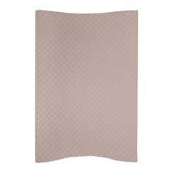 CEBA Prebaľovacia podložka 2-hranná mäkká (48x70) Cosy Caro - Cosy Caro koralová