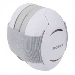 DOOKY Chrániče sluchu/sluchátka BABY 0-36m - White
