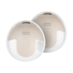 CANPOL BABIES Dvojitá elektrická odsávačka materského mlieka do podprsenky SmartSense - Dvojitá odsávačka do podprsenky SmartSense