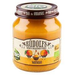 RUDOLFS BIO Příkrm mango 120 g-Příkrm mango 120 g