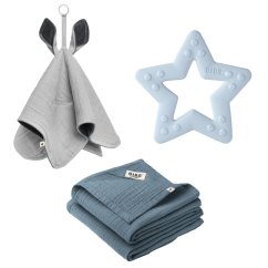 Dárkový set Bibs stredný - Baby Blue