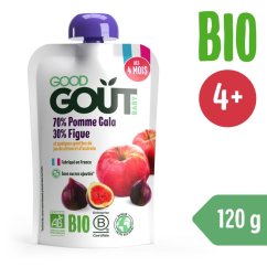 GOOD GOUT BIO JABLKO S FÍKY 120 G - GOOD GOUT BIO JABLKO A FÍKY 120 G