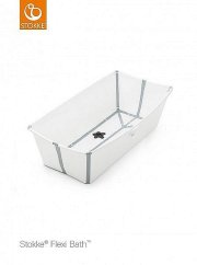 STOKKE® Flexi Bath® X-Large Skládací vanička - Transparent green