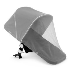 BUGABOO Moskytiéra/síťka na kočárek - biela.