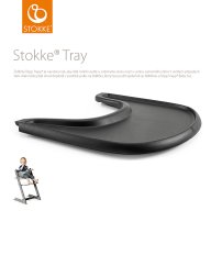 STOKKE® Tripp Trapp Tray Pultík k stoličke - Čierna