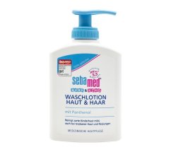 SEBAMED Baby Mycia emulzia na telo a vlasy s pumpičkou
200 ml
