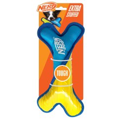 NERF DOG Hračka pre psov odolná kost s plyšovou nylonovou výplňou 28 cm - odolná kost s plyšovou nylonovou výplňou 28 cm