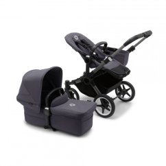 BUGABOO Donkey 5 Kompletný kočík Mono - GRAPHITE/STORMY BLUE