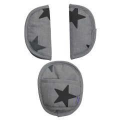 DOOKY Chránič pásu Universal - Pads Grey Stars