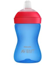 Hrneček 300 ml Grippy jemná hubička - chlapec.