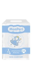 MonPeri Jednorázové detské plienky ECO comfort S - plienky ECO comfort S.