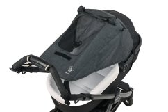 ALTABEBE Slnečná clona na kočík Deluxe 7014 - 7014-34 čierna.