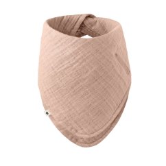 BIBS mušelínový slintáček Bandana z BIO bavlny - blush.