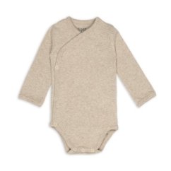 LODGER Body s dlhým rukávom Melange Beige - vel. 68