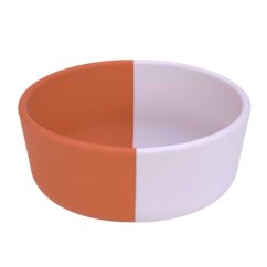 Lässig Bowl Silicone Happy Rascals Silikónová miska - Heart levanduľa