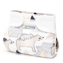 T-TOMI Ortopedické abdukčné nohavičky - suchý zips (5-9kg) - Medvede.