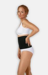 Belly Binder organický pás po pôrode Čierna - Čierna S/M.