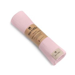 Mušelínová plena Maceshka Nature jednobarevná - Rose Blush.