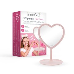 INNOGIO Kozmetické zrkadlo GIOperfect Pink - Heart