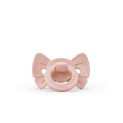 ELODIE DETAILS Cumlík Binky Bow Silikón - Misty Pink