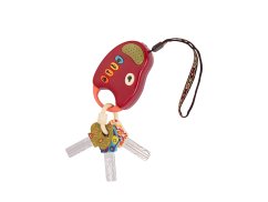 B-TOYS Kľúče k autu FunKeys - Červené