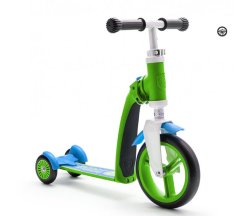 SCOOT & RIDE HIGHWAYBABY+ (1,5 - 5 rokov) - Zeleno-modrá