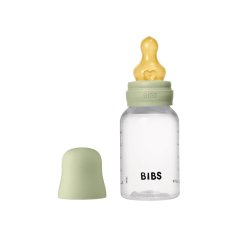 BIBS antikoliková fľaša s kaučukovou savičkou 150ml - Sage
