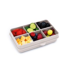 MELII Snackle Box krabička na desiatu mini - Luxe - Béžová