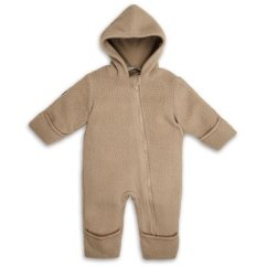 LODGER Zimná kombinéza Teddy - Béžová 6 - 12 mesiacov