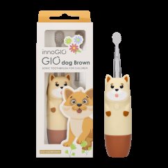 INNOGIO Elektronický sonický zubný kartáček - GIOdog Brown