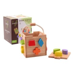 Drevená vkladačka Kocka 12m+ - Drevená vkladačka Kocka 12m+.