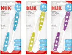 NUK EL Detské lyžice 2ks - 2 ks, mix farieb.