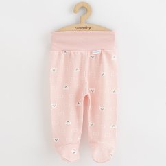 NEW BABY Kojenecké polodupačky Classic II medvedík - biely vel. 50.