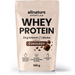 SPORTLAB WHEY protein s príchuťou čokolády - Čokoláda 500 g