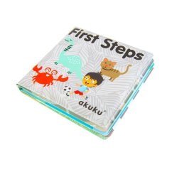 AKUKU Prvá detská pískacia knižka do vody - First Steps