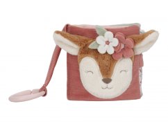 LITTLE DUTCH Závesná textilná knižka s aktivitami - Fairy Garden