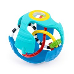 BABY EINSTEIN Hračka senzorický míč s kousátkem Rattle & Sense™ 3m+ - Rattle & Sense™ 3m+