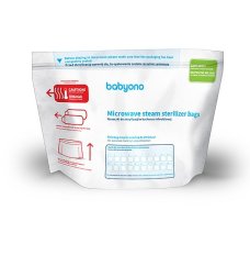 BABYONO Sáčky sterilizačné do mikrovlnky, 5 ks - 5 ks.