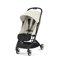 CYBEX Gold ORFEO Golfový kočiar - BLK Canvas White | svetlo béžový