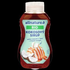 ALLNATURE Kokosový sirup BIO 250 ml - Kokosový sirup BIO 250 ml