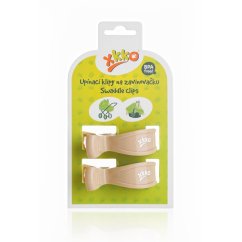 KIKKO Klipy na kočiarok (2ks) - Béžová