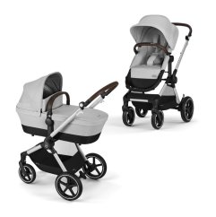 CYBEX Gold EOS LUX Kombinovaný kočárek 2v1 - SLV Lava Grey | mid grey