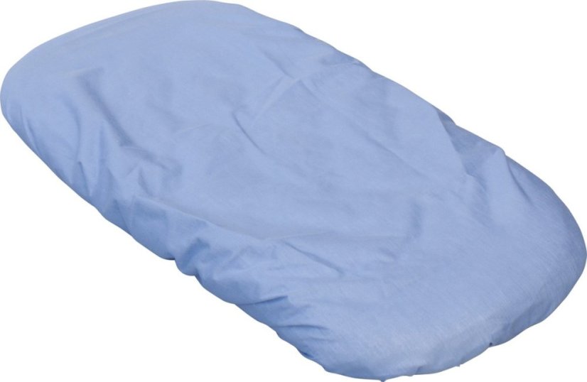 SCARLETT Nepremokavé prestieradlo do kočíka Scarlett - Tencel - 75x35 cm - modré