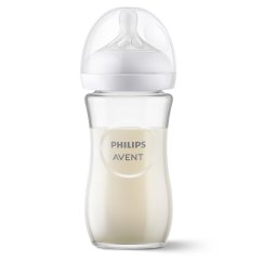 Philips AVENT Fľaša Natural Response sklenená 240 ml, 1m+ - Fľaša Natural Response sklenená 240 ml, 1m+