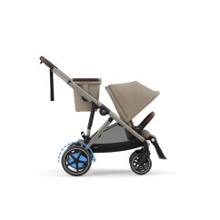 CYBEX Gold eGazelle S Športový/súrodenecký kočík - TPE Almond Beige | béžový