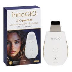 INNOGIO GIOperfect ultrazvuková špachtľa na čistenie pleti s EMS terapiou GIO-730 - ultrazvuková špachtľa na čistenie pleti