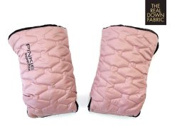 PINKIE Péřové rukavice na kočárek Superfine - Light Pink 4929